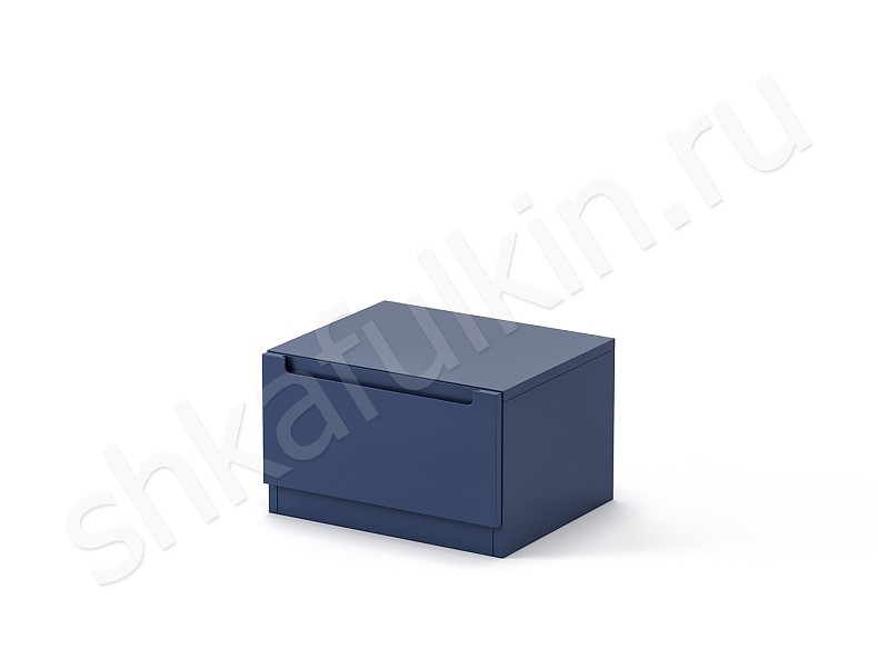 Тумба прикроватная Миллер Синий Белый Черный Коричневый Серый Светлые Темные Минимализм  Спальня Для декора Для вещей