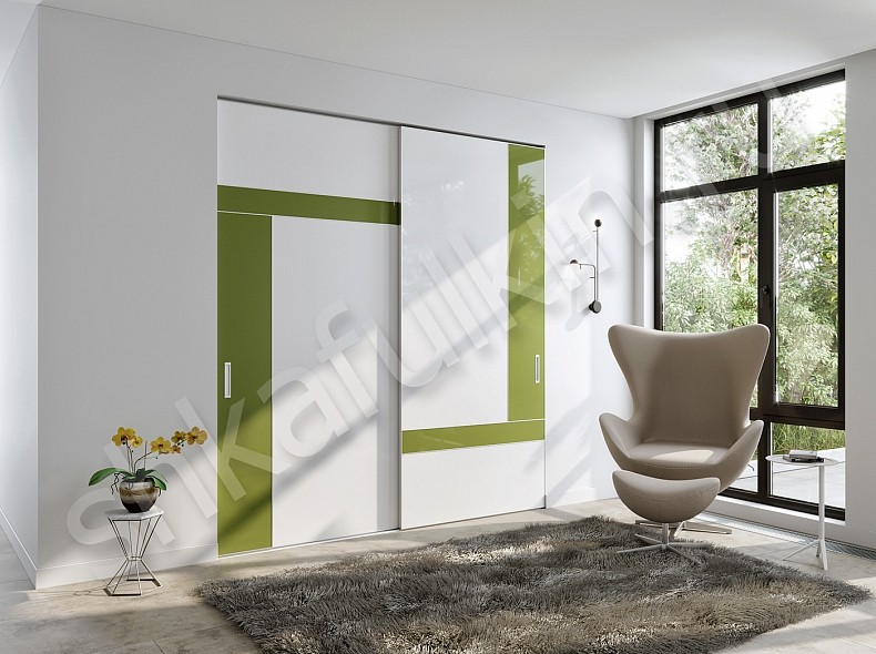 Встроенный шкаф-купе 2 двери Афина