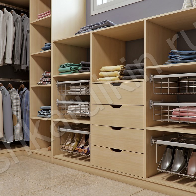 Изображение Гардеробная Сицилия Скандинавский Гардеробная 4