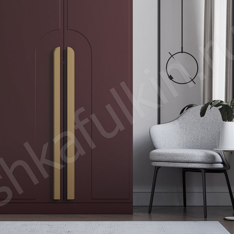 Изображение Шкаф Варта Белый Цветной Красный Скандинавский 4х створчатые Спальня Для вещей 4