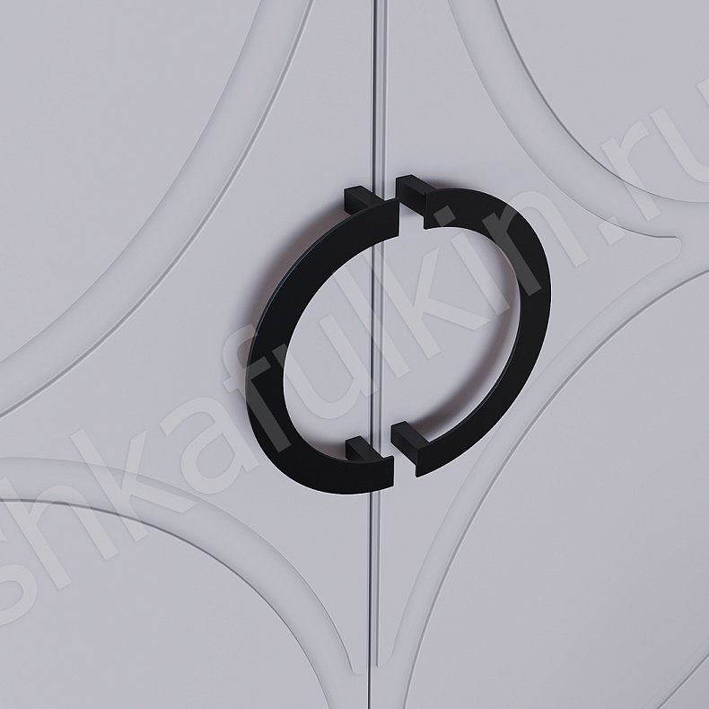 Изображение Шкаф Кимберли Белый Светлые Современный 4х створчатые Спальня Для вещей 10