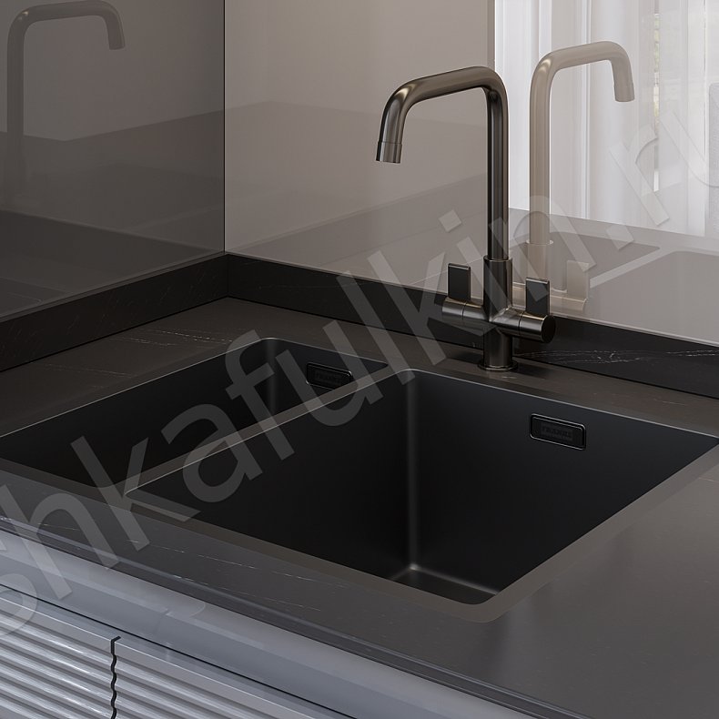 Изображение Кухня Эврика Серый Светлые Современный Для посуды 5