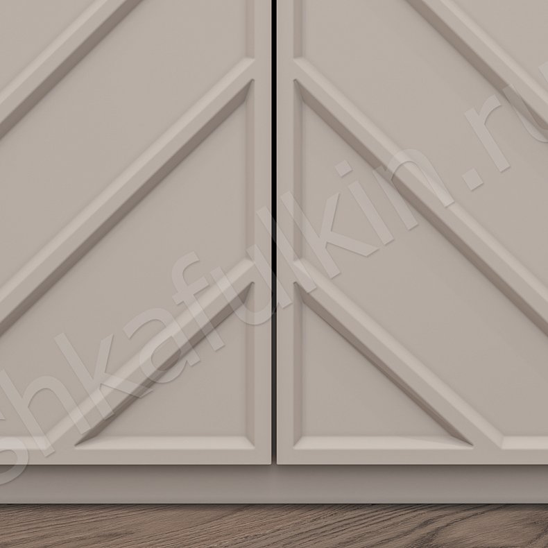 Прихожая Дюльбер Коричневый Светлые Современный 4х створчатые Прихожая Для вещей 5