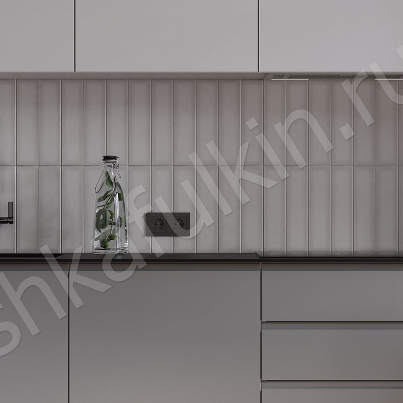 Кухня Феникс Светлые Серый Древесный Белый Современный   Для посуды 3