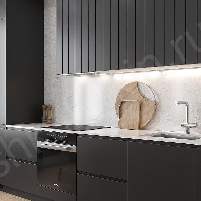 Изображение Кухня Пиколетто Черный Светлые Темные Зеленый Для посуды 4