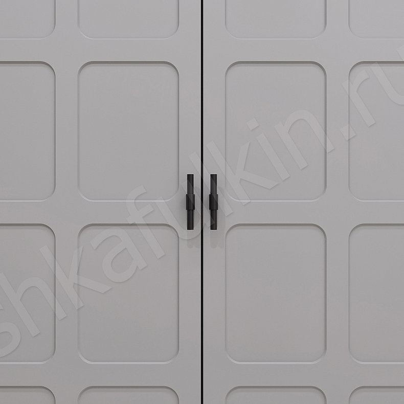 Изображение Прихожая Оникс Серый Светлые Древесный Современный 2х створчатые Прихожая Для вещей 4