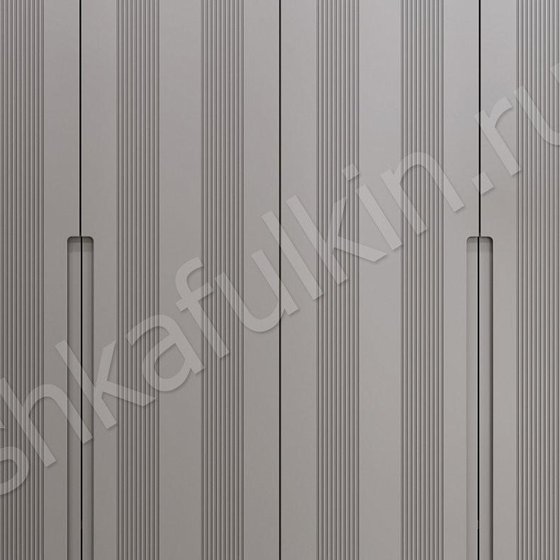 Прихожая Китти Серый Модерн 4х створчатые Прихожая Для вещей 4