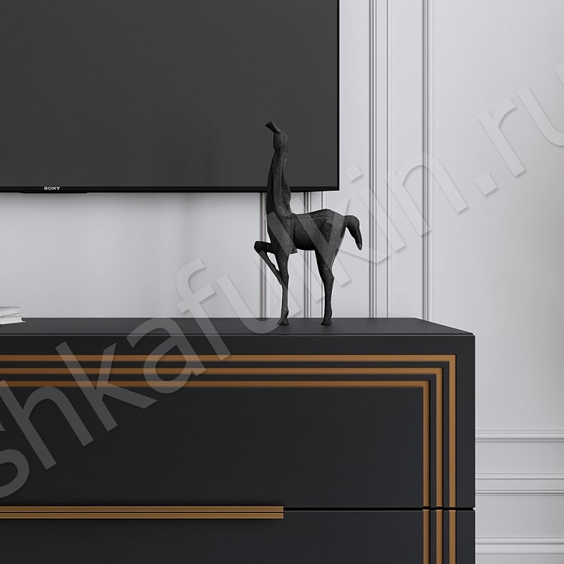 Изображение Стенка Дракула Темные Золото Черный Современный 4х створчатые Спальня Для вещей 5