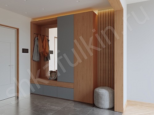 Изображение цвета Прихожая Ника  Минимализм 2х створчатые Прихожая 