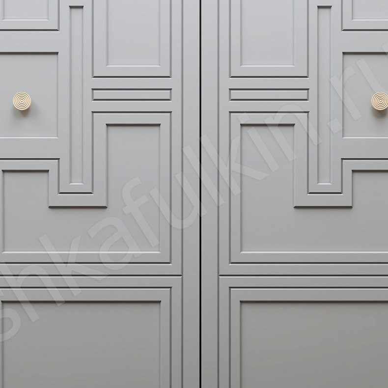 Прихожая Страдивари Белый Светлые Неоклассика 4х створчатые Прихожая Для вещей 2