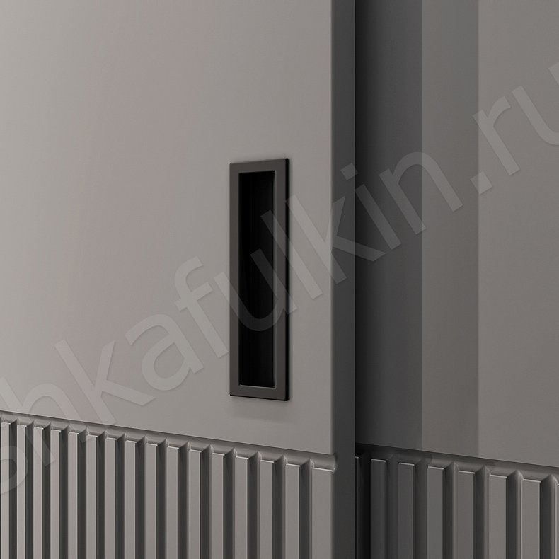 Изображение Шкаф-купе Грэмми Светлые Серый Современный 3х створчатые Коридор Для вещей 4