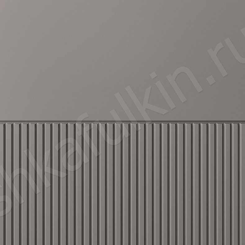 Изображение Шкаф-купе Грэмми Светлые Серый Современный 3х створчатые Коридор Для вещей 3