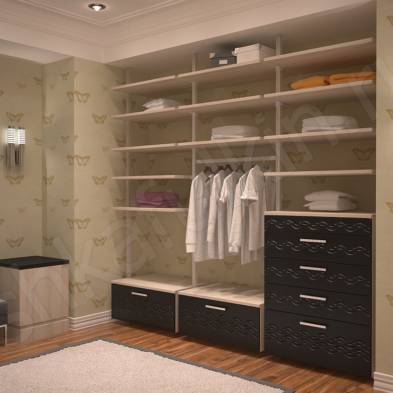 Изображение Гардеробная Давид Венге Гардеробная 4