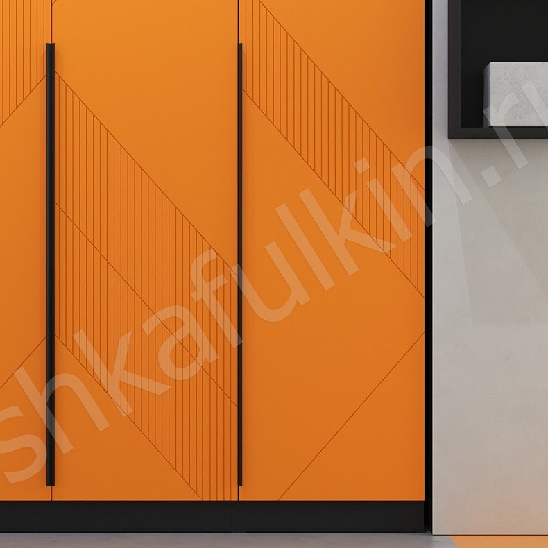 Прихожая Неонелли Цветной Коричневый Светлые Современный 3х створчатые Прихожая Для вещей 5