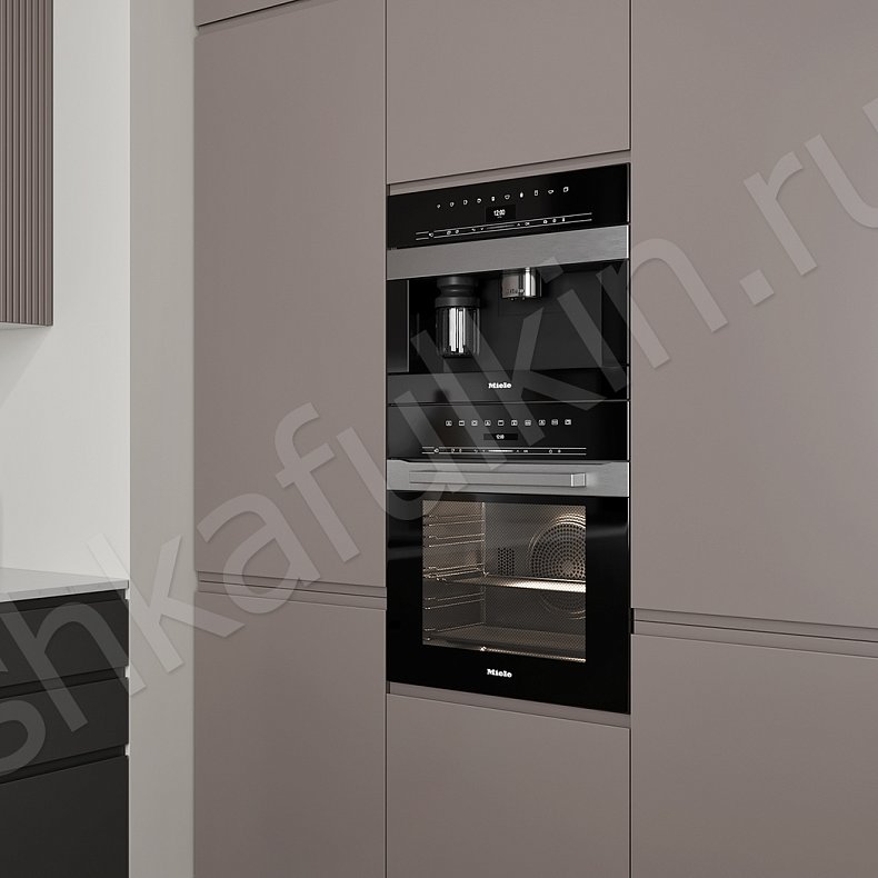 Кухня Тандино Темные Коричневый Черный Современный   Для посуды 5