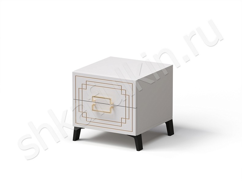 Изображение цвета Тумба Метрополитан Черный Белый Серый Светлые Зеленый Золото Неоклассика 2х створчатые Спальня Для декора