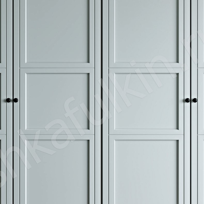 Изображение Распашной шкаф Такс Белый Светлые Неоклассика 4х створчатые Гостиная Для вещей 2