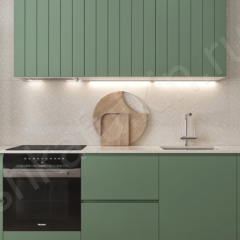 Изображение Кухня Пиколетто Черный Светлые Темные Зеленый Для посуды 7