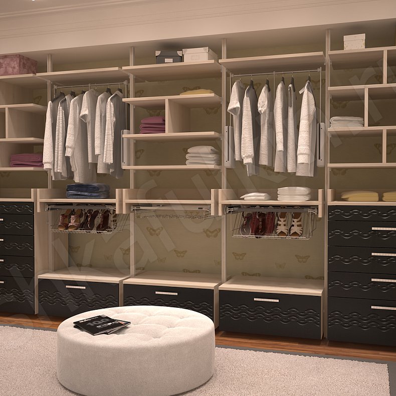 Изображение Гардеробная Давид Венге Гардеробная 1