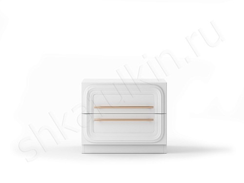 Тумба прикроватная Санмарино Серый Белый Черный Коричневый Светлые Темные Зеленый Неоклассика 2х створчатые Спальня Для книг Для декора