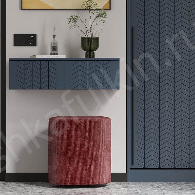 Изображение Шкаф-купе Мелисса в прихожую Темные Серый Современный 2х створчатые Коридор Для вещей 2