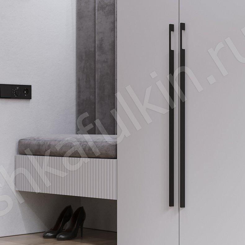 Прихожая Ситтер Серый Светлые Минимализм 4х створчатые Прихожая Для вещей 3