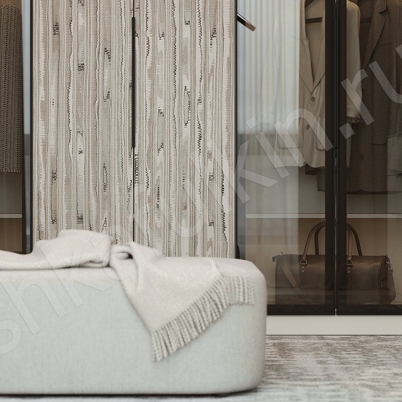 Гардеробная Марсело Светлые Древесный Современный  Гардеробная Для белья 4