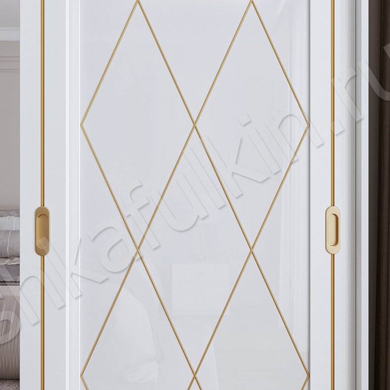 Корпусный шкаф-купе Джонатан  Классика 4х створчатые Спальня Для вещей 6