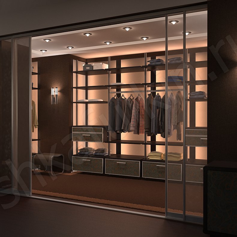 Изображение Гардеробная Эдворд Современный Гардеробная 4