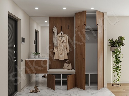 Изображение цвета Прихожая Олли  Минимализм 2х створчатые Прихожая 