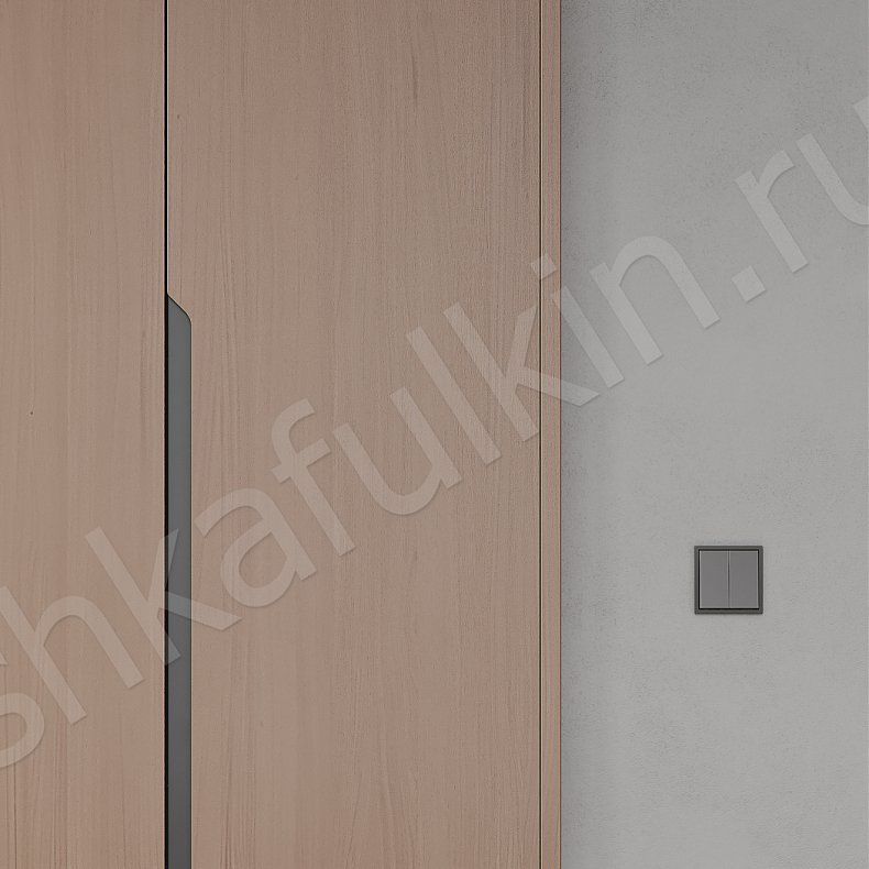 Гарнитур Ваби Саби Древесный Минимализм 4х створчатые Спальня Для вещей Для белья 5