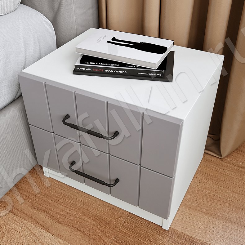 Изображение Гарнитур Кайрос Цветной Серый Синий Светлые Современный 5и створчатые Спальня Для вещей 10