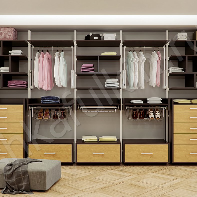 Гардеробная Жаннет  Современный  Гардеробная 