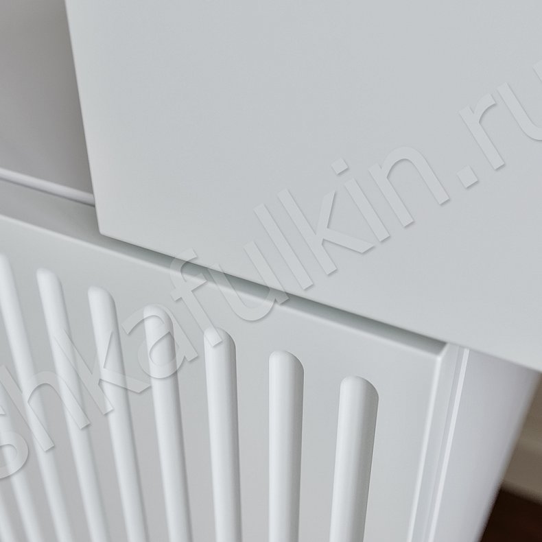 Изображение Гарнитур Невада Белый Светлые Неоклассика 2х створчатые Спальня Под ТВ Для вещей 5