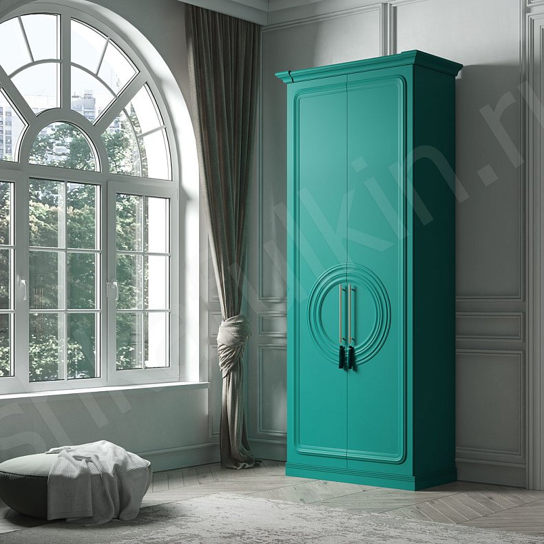 Шкаф Санмарино  Неоклассика 2х створчатые Гостиная Для вещей 8