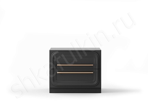 Тумба прикроватная Санмарино Серый Белый Черный Коричневый Светлые Темные Зеленый Неоклассика 2х створчатые Спальня Для книг Для декора