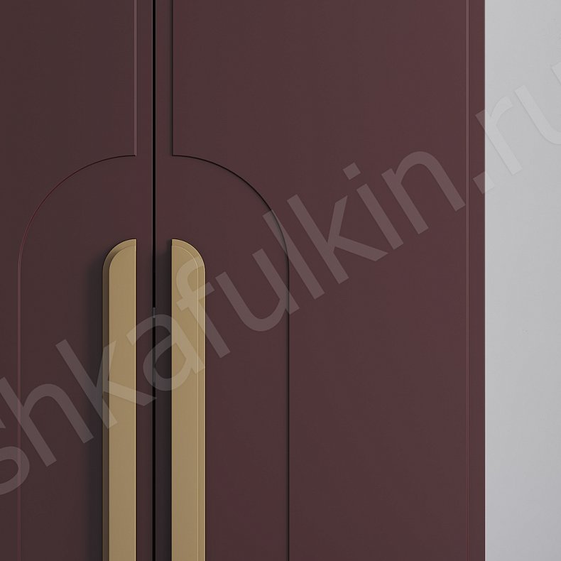 Изображение Шкаф Варта Белый Цветной Красный Скандинавский 4х створчатые Спальня Для вещей 6