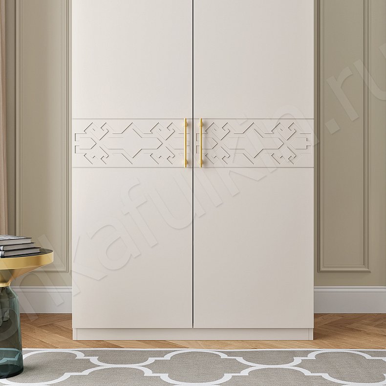 Изображение Шкаф Одри Белый Цветной Светлые Модерн 2х створчатые Гостиная Для вещей 3