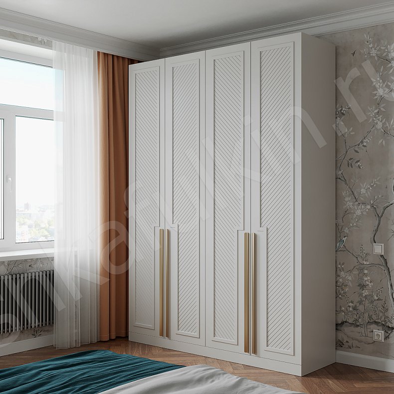 Шкаф Танзано  Модерн 4х створчатые Спальня Для вещей 3