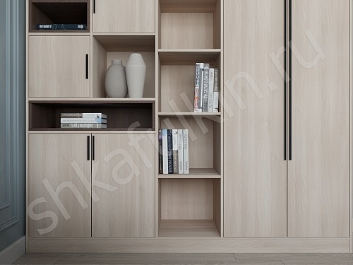 Изображение цвета Шкаф Бесто Белый Минимализм   Для книг