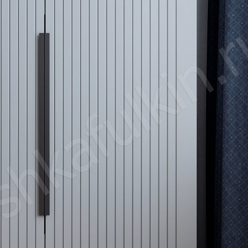 Шкаф 2 двери Фигаро Белый Модерн 2х створчатые Гостиная Для вещей 3