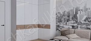 Угловой шкаф Эдельвейс