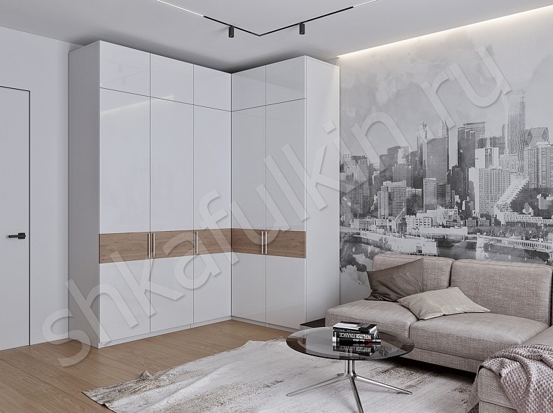 Угловой шкаф Эдельвейс