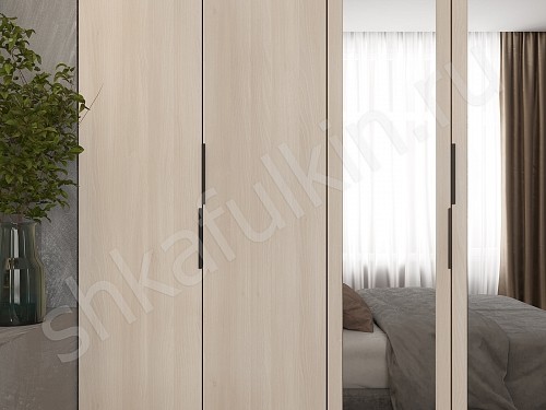 Изображение цвета Шкаф Аксель Белый  4х створчатые Спальня 