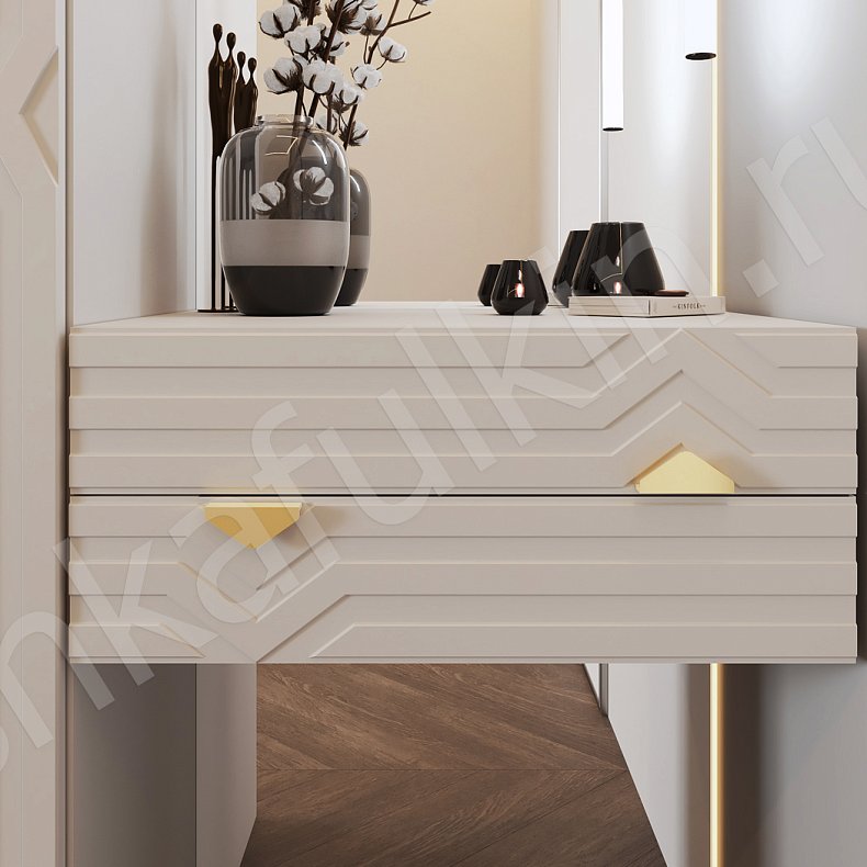 Изображение Прихожая Ренуар Светлые Коричневый Модерн 4х створчатые Прихожая Для вещей 4