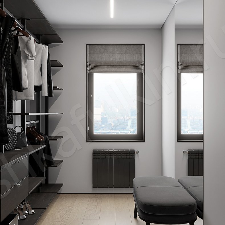 Гардеробная Эдмондс  Современный  Гардеробная  3