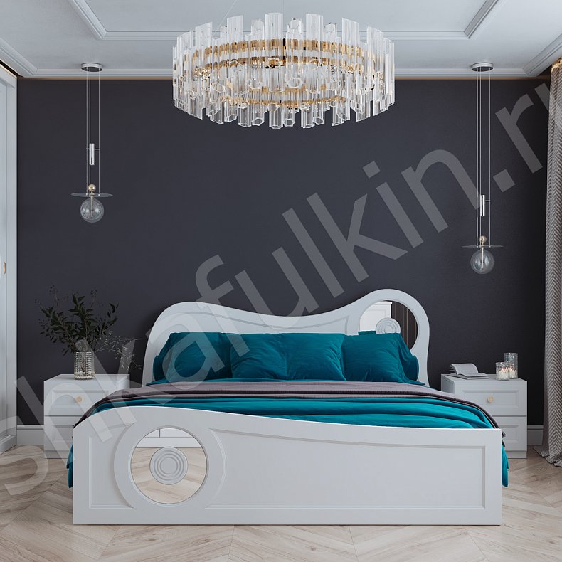 Коллекция Виктория Белый Светлые Неоклассика 3х створчатые Спальня Для вещей 1