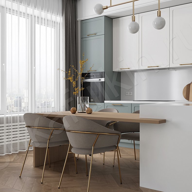 Кухня Визионни Светлые Цветной Красный Зеленый Современный   Для декора Для посуды 4