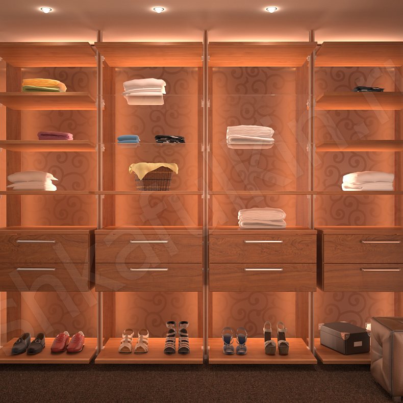 Гардеробная Корнелиус  Современный  Гардеробная  3