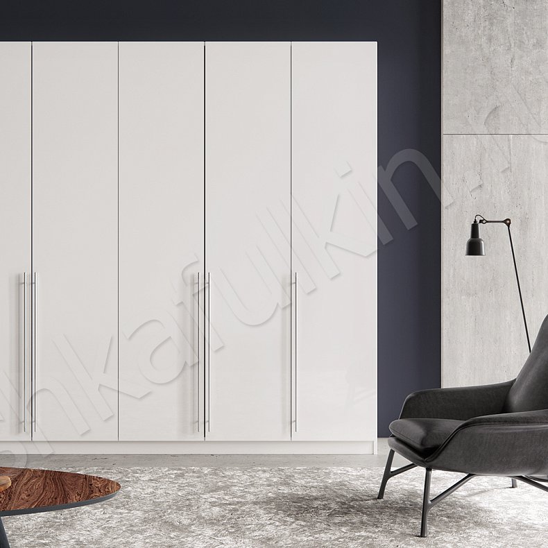 Изображение Шкаф Мурано Белый Светлые Минимализм 5и створчатые Гостиная Для вещей 1